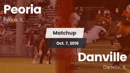 Matchup: Peoria vs. Danville  2016