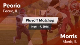 Matchup: Peoria vs. Morris  2016