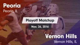 Matchup: Peoria vs. Vernon Hills  2016
