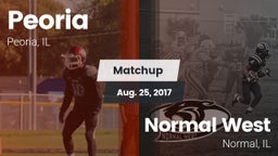 Matchup: Peoria vs. Normal West  2017