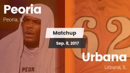 Matchup: Peoria vs. Urbana  2017