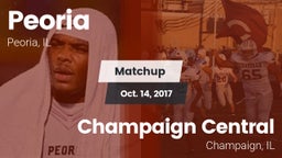 Matchup: Peoria vs. Champaign Central  2017