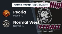 Recap: Peoria  vs. Normal West  2018