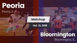 Matchup: Peoria vs. Bloomington  2018