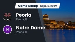Recap: Peoria  vs. Notre Dame  2019
