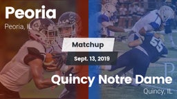 Matchup: Peoria vs. Quincy Notre Dame 2019