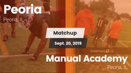 Matchup: Peoria vs. Manual Academy  2019