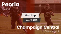 Matchup: Peoria vs. Champaign Central  2019