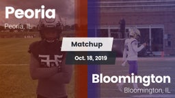 Matchup: Peoria vs. Bloomington  2019