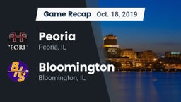 Recap: Peoria  vs. Bloomington  2019