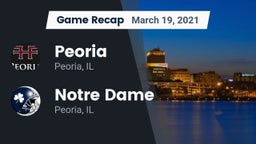 Recap: Peoria  vs. Notre Dame  2021