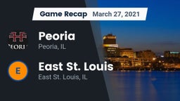 Recap: Peoria  vs. East St. Louis  2021