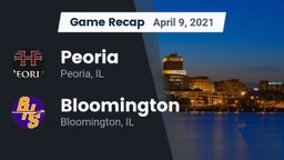 Recap: Peoria  vs. Bloomington  2021