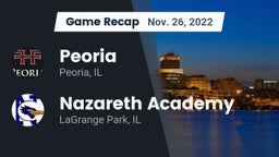 Recap: Peoria  vs. Nazareth Academy  2022