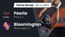 Recap: Peoria  vs. Bloomington  2023