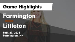 Farmington  vs Littleton Game Highlights - Feb. 27, 2024