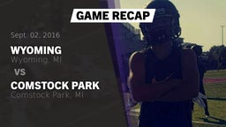 Recap: Wyoming  vs. Comstock Park  2016