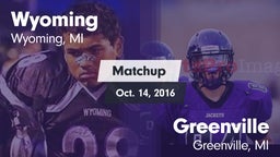 Matchup: Wyoming High vs. Greenville  2016