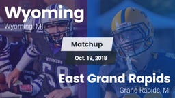 Matchup: Wyoming High vs. East Grand Rapids  2018