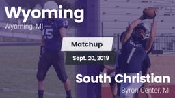 Matchup: Wyoming High vs. South Christian  2019