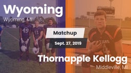 Matchup: Wyoming High vs. Thornapple Kellogg  2019