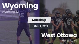 Matchup: Wyoming High vs. West Ottawa  2019