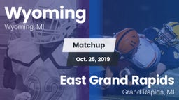 Matchup: Wyoming High vs. East Grand Rapids  2019