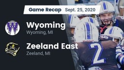 Recap: Wyoming  vs. Zeeland East  2020
