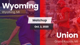 Matchup: Wyoming High vs. Union  2020