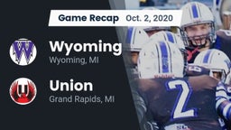 Recap: Wyoming  vs. Union  2020