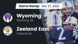 Recap: Wyoming  vs. Zeeland East  2022
