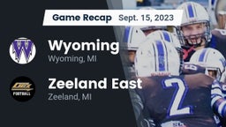 Recap: Wyoming  vs. Zeeland East  2023