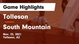 Tolleson  vs South Mountain  Game Highlights - Nov. 23, 2021