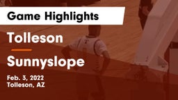 Tolleson  vs Sunnyslope  Game Highlights - Feb. 3, 2022