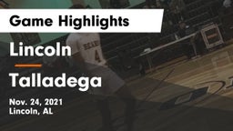 Lincoln  vs Talladega  Game Highlights - Nov. 24, 2021
