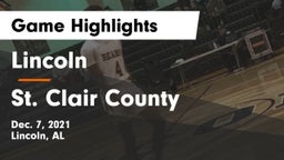Lincoln  vs St. Clair County  Game Highlights - Dec. 7, 2021
