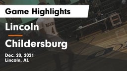Lincoln  vs Childersburg  Game Highlights - Dec. 20, 2021