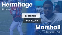 Matchup: Hermitage High vs. Marshall  2016