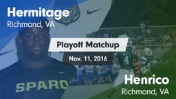 Matchup: Hermitage High vs. Henrico  2016