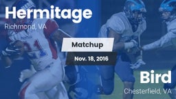 Matchup: Hermitage High vs. Bird  2016
