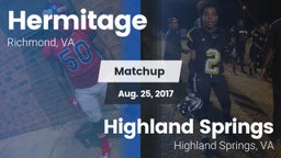 Matchup: Hermitage High vs. Highland Springs  2017