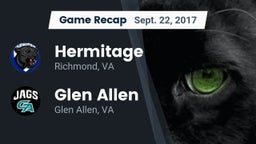 Recap: Hermitage  vs. Glen Allen  2017