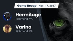 Recap: Hermitage  vs. Varina  2017