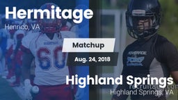 Matchup: Hermitage High vs. Highland Springs  2018