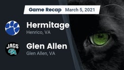 Recap: Hermitage  vs. Glen Allen  2021