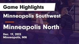 Minneapolis Southwest  vs Minneapolis North  Game Highlights - Dec. 19, 2023
