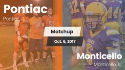 Matchup: Pontiac  vs. Monticello  2017