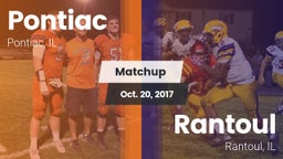 Matchup: Pontiac  vs. Rantoul  2017