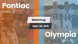 Matchup: Pontiac  vs. Olympia  2018