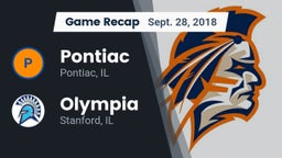 Recap: Pontiac  vs. Olympia  2018